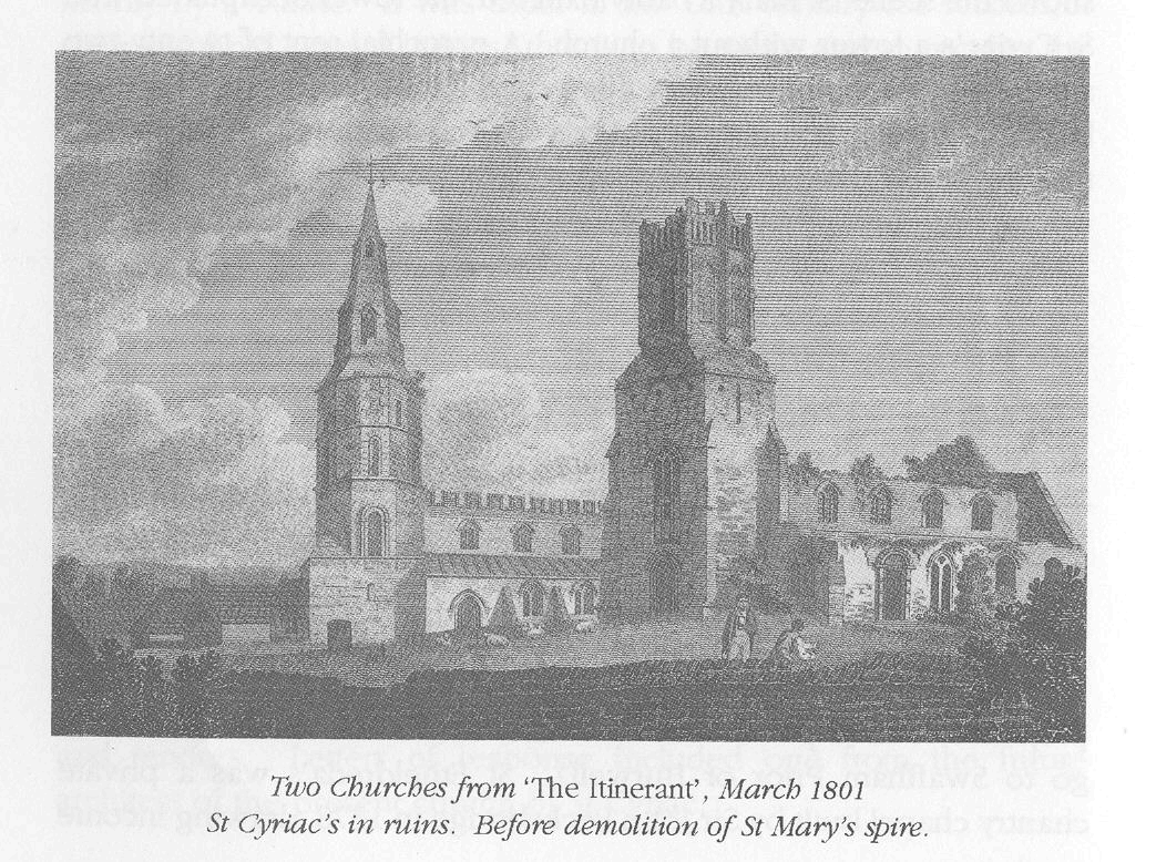 Two Churches from The Itinerant, March 1801